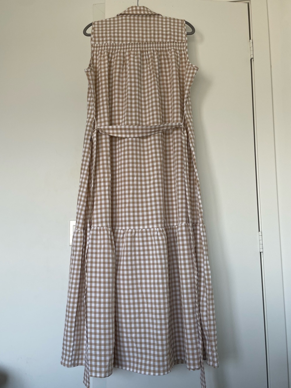 Tommy Hilfiger Gingham Button-Up Maxi Dress - Picture 3 of 13